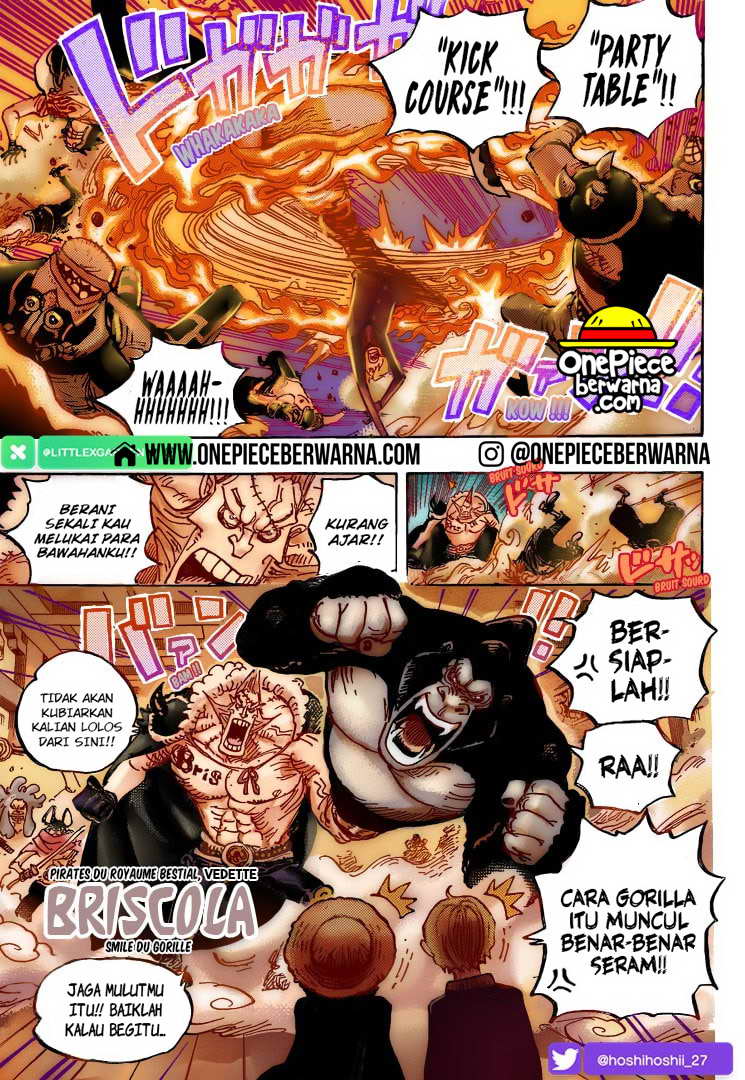 One Piece Berwarna Chapter 993